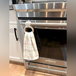 💛Handmade Macrame Tea Towel Holder